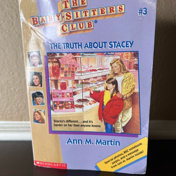 Vintage 1986 The Babysitters Club “The Truth About Stacey” by Ann M Martin - Picture 2 of 11